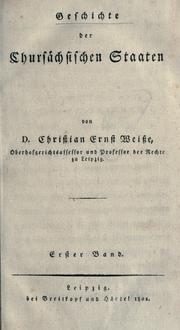 Geschichte der Chursaechsischen Staaten