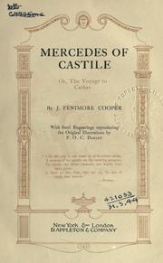 Cover of: Mercedes of Castile by James Fenimore Cooper