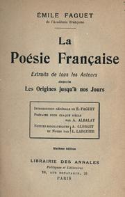 La poésie française by Émile Faguet