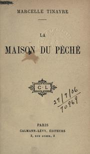 Cover of: maison du péché.