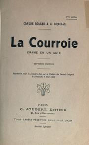 La courroie by Claude Roland