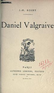 Cover of: Daniel Valgraive.