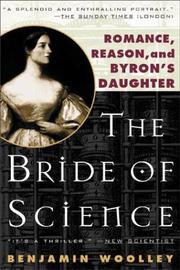 Cover of: The Bride of Science by Benjamin Woolley
