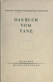 Cover of: Buch vom Tanz