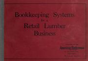 Cover of: Bookkeeping systems for a retail lumber business.