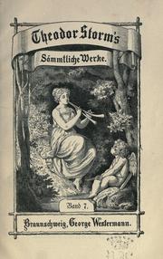 Cover of Sämtliche Werke