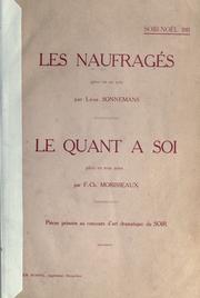 Cover of: Les naufragés by Léon Sonnemans