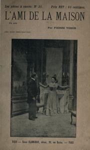 Cover of: ami de la maison: comédie en un acte