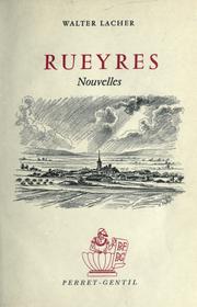 Cover of: Rueyres by Walter Lacher