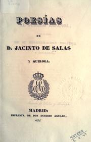 Cover of: Poesías. by Jacinto de Salas y Quiroga