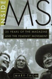 Cover of: Inside Ms.: 25 years of the magazine and the feminist movement