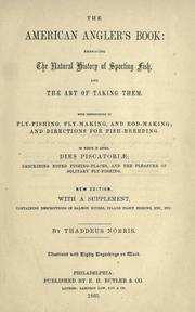 Cover of: The American angler's book by Thaddeus Norris
