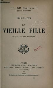 La vieille fille by Honoré de Balzac