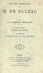 Cover of: Oeuvres complètes by Honoré de Balzac