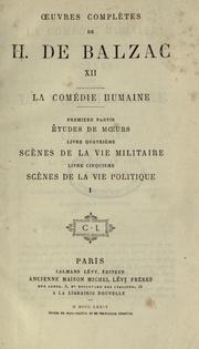 Cover of: Oeuvres complètes by Honoré de Balzac