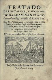 Cover of: Tratado das batalhas, e sucessos do galeam Santiago com os olandezes na ilha de Santa Elena by Melchior Estacio do Amaral