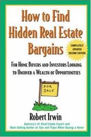 How to find hidden real estate bargains by Robert Irwin