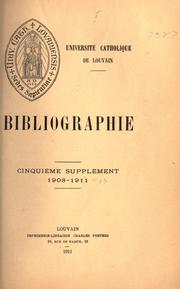 Cover of: Bibliographie académique.: Akademische bibliographie.