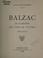 Cover of: Balzac et la Société des gens de lettres, 1833-1913.