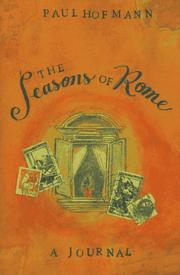 Cover of: The Seasons of Rome by Paul Hofmann