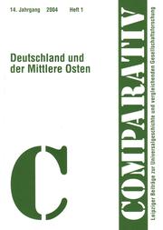 Cover of: Deutschland und der Mittlere Osten