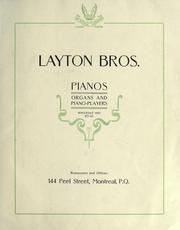 Cover of: Layton Bros. pianos, organs and piano-players: wholesale and retail.