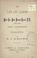 Cover of: The life and labors of Most Rev. John Joseph Lynch, D.D., Cong. miss., first archbishop of Toronto