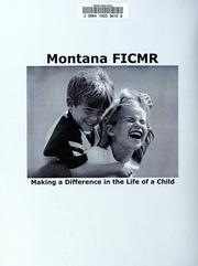 Cover of: Montana fetal, infant and child mortality review