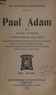 Paul Adam by Batilliat, Marcel