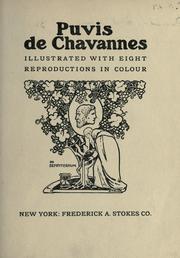 Cover of: Puvis de Chavannes: illustrated with eight reproductions in colour.