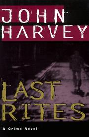 Cover of: Last rites: a novel