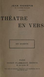 Cover of: Don Quichotte.