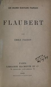 Cover of: Flaubert