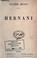 Cover of: Hernani.