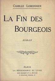 Cover of: fin des bourgeois: roman.