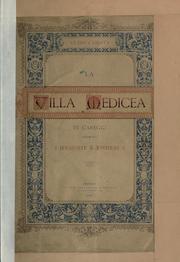Cover of: La villa medicea di Careggi: memorie e ricordi.