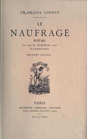 Cover of: naufragé: poème, dit par M. Coquelin ainé.