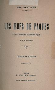 Les oeufs de Pâques by Ab Maltel