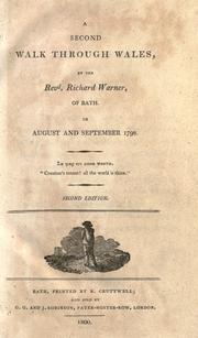 Cover of: A second walk through Wales by Warner, Richard
