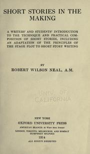 Cover of: Short stories in the making | Neal, Robert Wilson