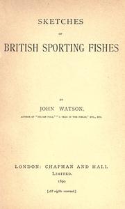 Cover of: Sketches of British sporting fishes