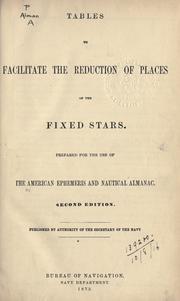 Tables to facilitate the reduction of places of the fixed stars