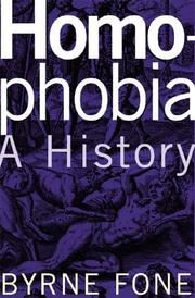 Cover of: Homophobia: a history