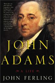 Cover of: John Adams | John E. Ferling