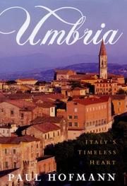 Cover of: Umbria by Paul Hofmann