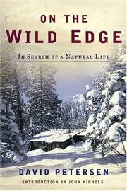 Cover of: On the Wild Edge by David Petersen