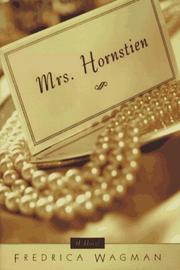 Cover of: Mrs. Hornstien: a novel