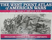 Cover of: The West Point Atlas of American Wars by Vincent J. Esposito