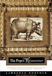 Cover of: The Pope's rhinoceros by Lawrence Norfolk