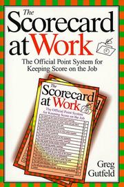 Cover of: The scorecard at work by Greg Gutfeld